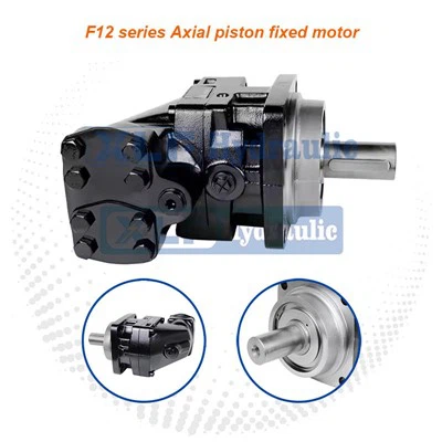 Parker -serie F12 Hydrulische BLDC -axiale motor voor tractor met wielen